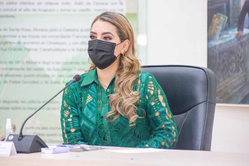 Evelyn Salgado Pineda detalló que uno de sus principales objetivos yace en lograr la pacificación de Guerrero.