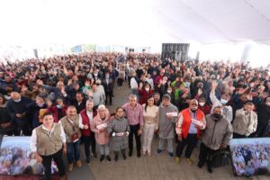 Ariadna Montiel entrega nuevas pensiones Bienestar en Edomex