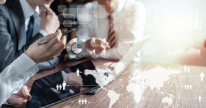 imagen de Concepto de estadística empresarial para artículo Tecnología clave para competitividad en finanzas_Oscar Reyes de la Campa
