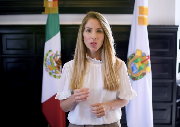 Patricia Lobeira Rodríguez instó a los veracruzanos a apoyar a Guerrero.