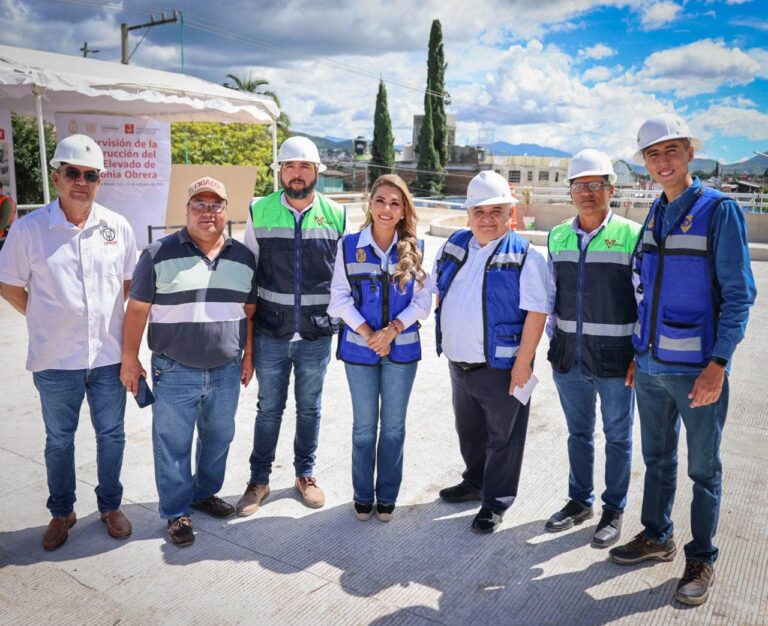 Evelyn Salgago, reafirmó el compromiso con la infraestructura