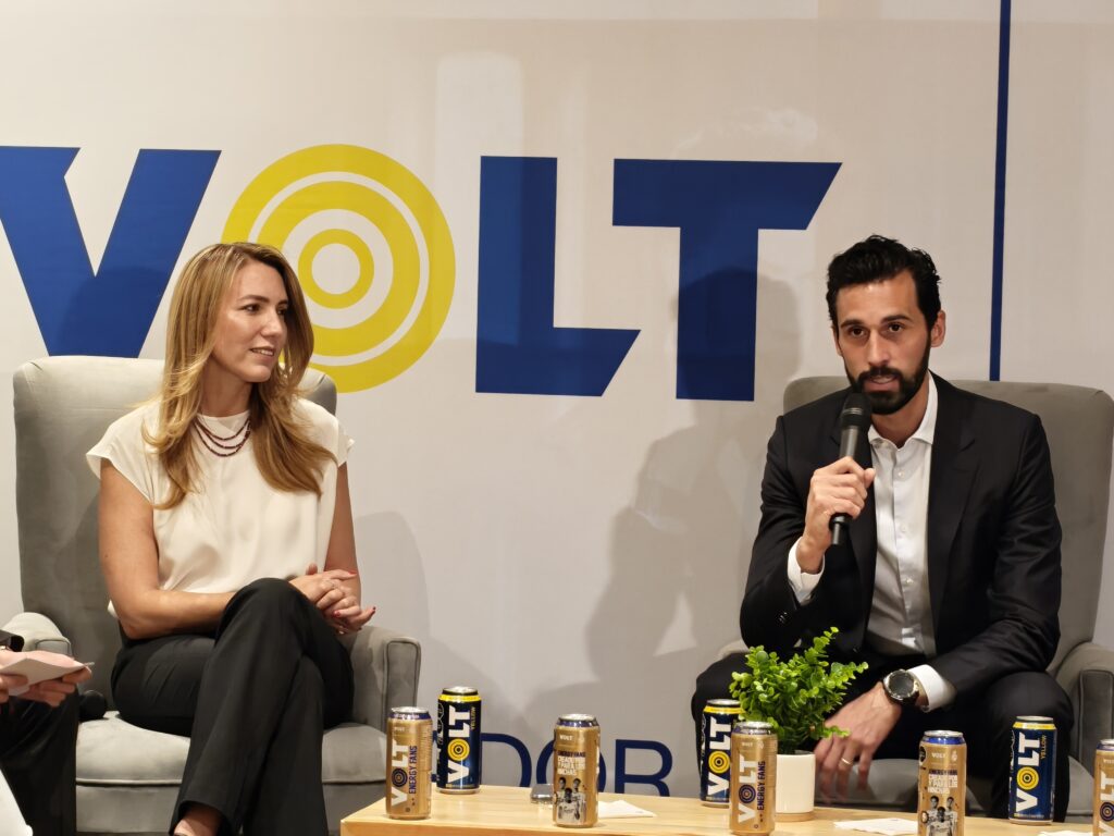 Álvaro Arbeloa engalana presentación de nueva bebida de Volt