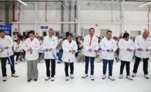 Planta de Mubea en Apaseo el Grande, Guanajuato, donde se fabrican tubos de acero de precisión para la industria automotriz.