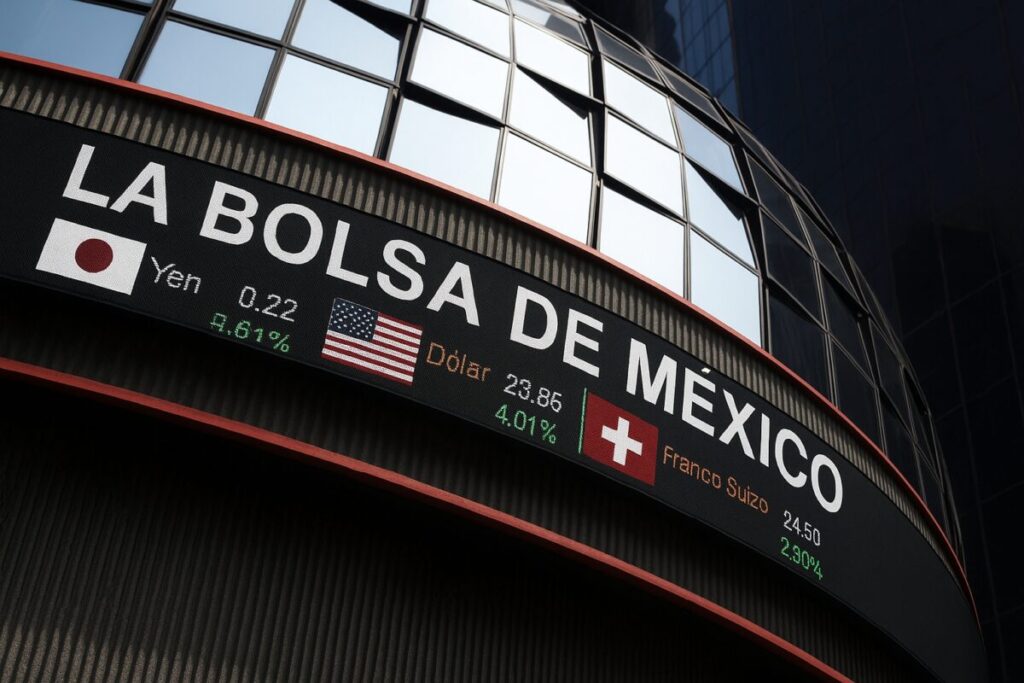 Peso mexicano se aprecia frente al dólar y Bolsa Mexicana sube tras datos laborales de Estados Unidos