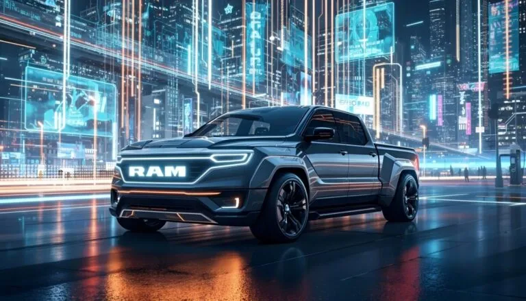 La Ram EV 1500 de Stellantis destaca por autonomía de 500 km y precio competitivo en el mercado automotriz estadounidense.