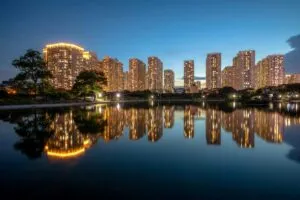 Ilustración de propiedad inmobiliaria en Florida con inversión fraccional destacada por inversionistas mexicanos