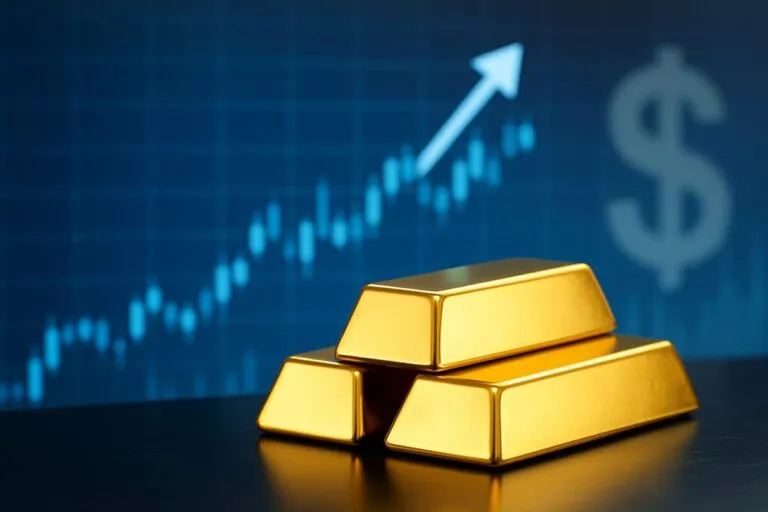 Lingotes de oro en aumento de precio tras nuevos aranceles entre China y Estados Unidos