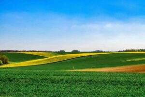 Fotografía editorial de inversión rural en América Latina con enfoque agrícola y social