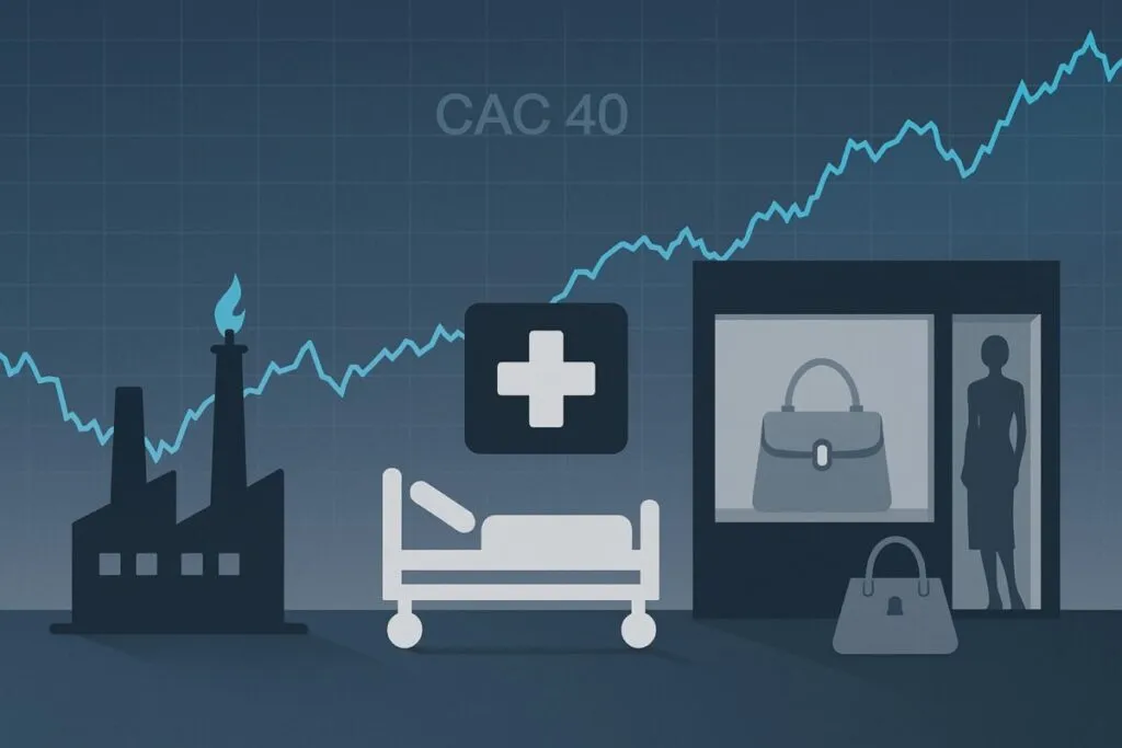 Evolución del CAC 40 con Alstom, Orpea y Kering bajo análisis financiero