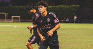 Emiliano Mercenari, un joven mexico-americano, quién ha destacado por su talento y madurez en la actual campaña.