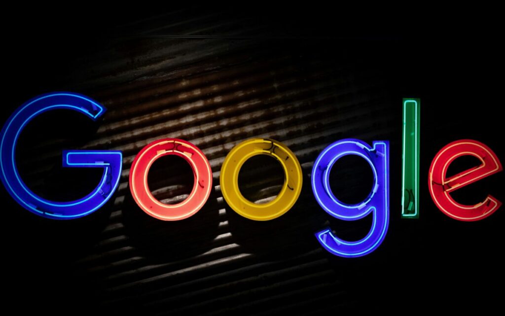 Concepto visual de insider trading con Google y Polymarket, IA como elemento clave