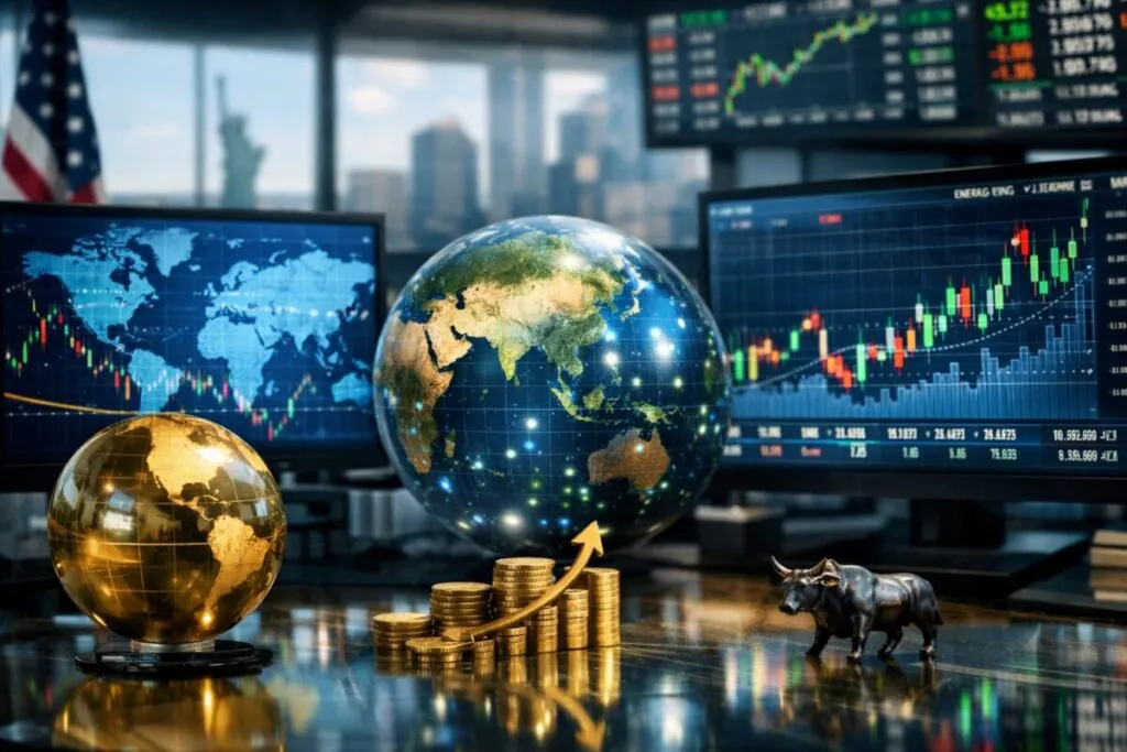 ETFs de mercados emergentes listados en Estados Unidos con enfoque en inversión global y diversificación financiera