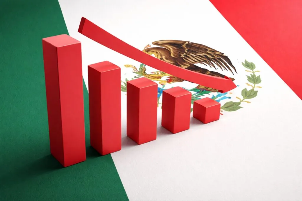 Gráfica de crecimiento económico proyectado en México durante el sexenio de Sheinbaum