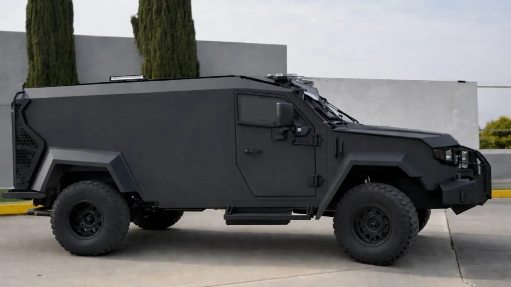 Vehículos SandCat fabricados en México participan en operativo internacional de traslado seguro de internos de alta peligrosidad