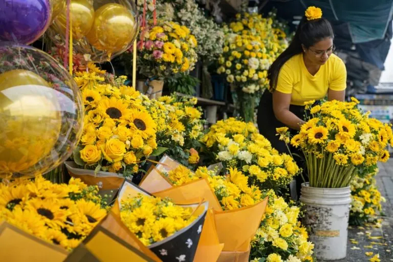 Demanda de flores amarillas en México eleva precios en mercados locales por presión estacional