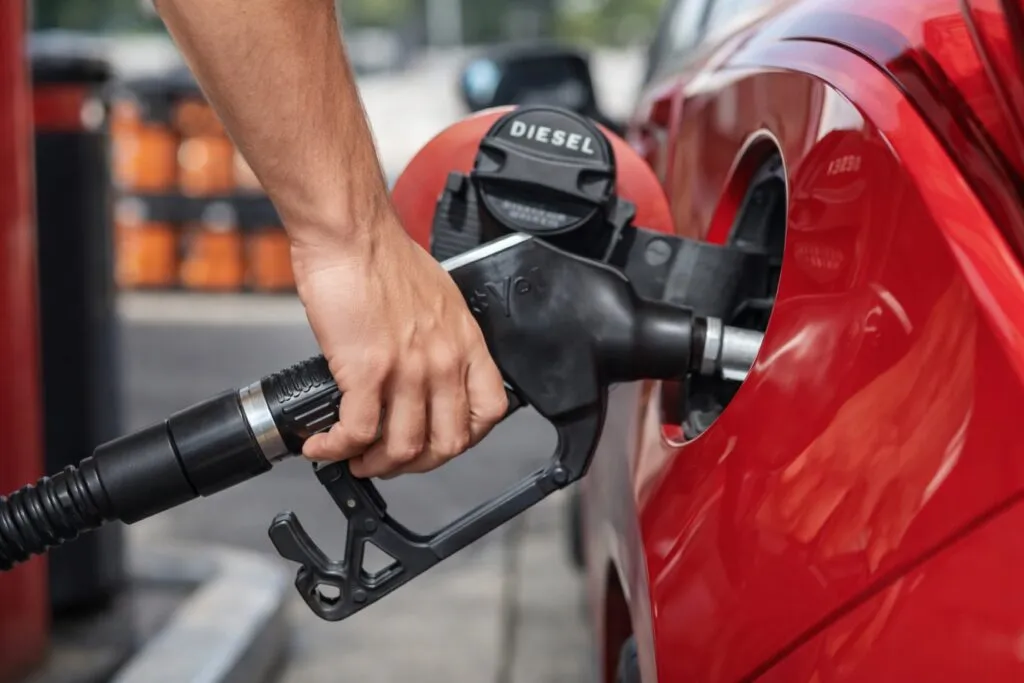 Precio del diésel en México supera 25 pesos por litro y afecta costos del transporte en marzo 2026