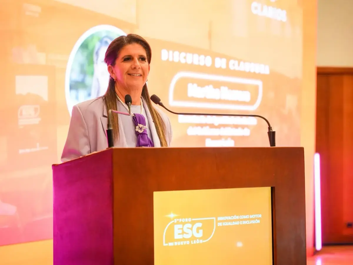 Durante el III Foro ESG Nuevo León en el que estuvo presente AJEMEX.