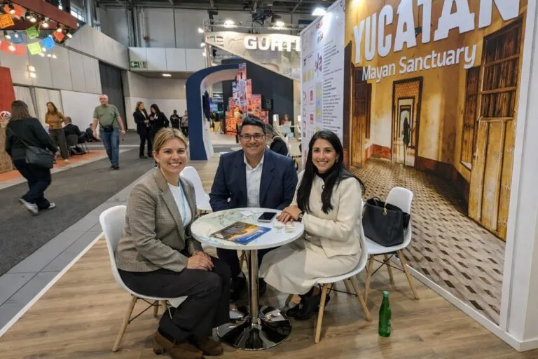 Representación de la delegación de Yucatán promoviendo el mercado europeo turismo en ITB Berlín 2026