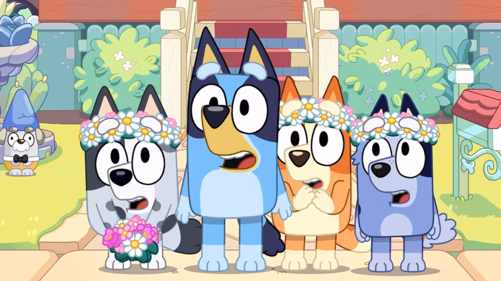 Bluey lidera el mercado infantil global con alto consumo en streaming y ventas de productos para niños en múltiples categorías