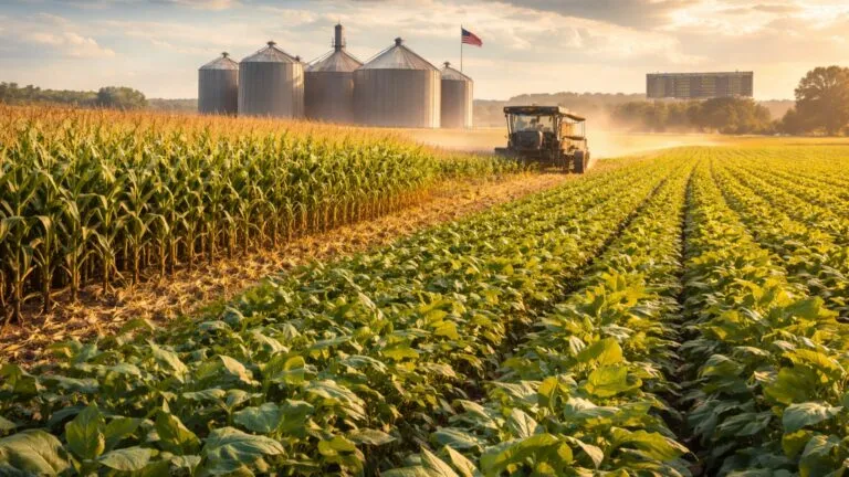 Soya y Maíz en Chicago tras menores siembras de maíz en Estados Unidos y presión de costos energéticos