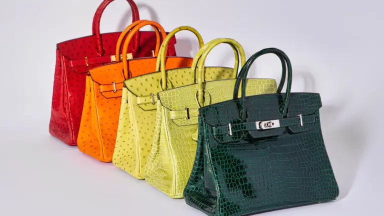 Birkin bags de Hermès dominan el mercado del lujo por su exclusividad, escasez y alto valor de inversión.