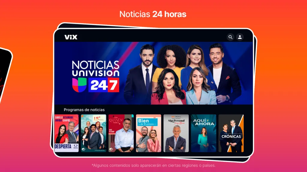 Vix fortalece su presencia con contenido local, deportes y entretenimiento dirigido al mercado hispano.