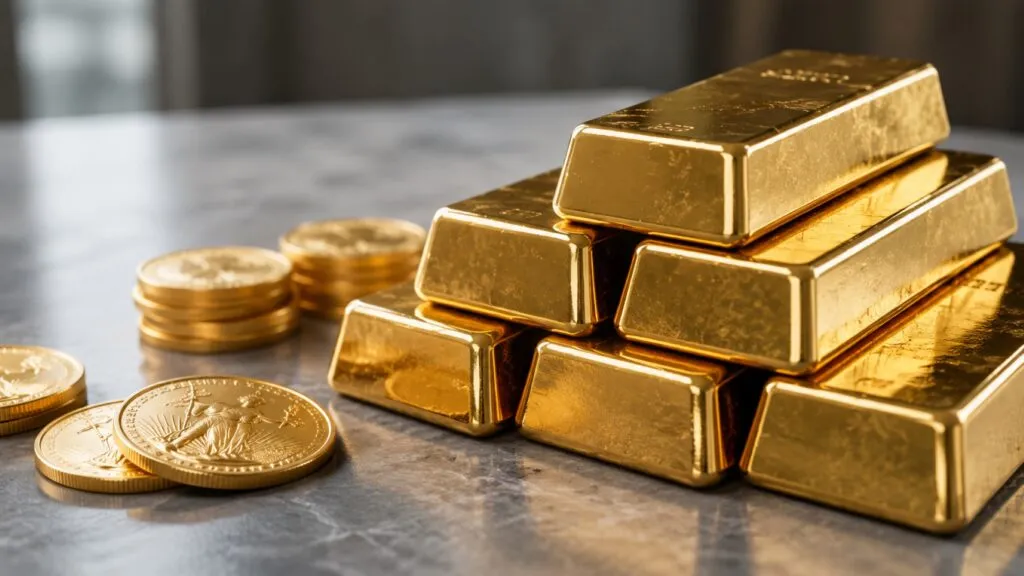 Oro cerca de mínimos de siete meses por el alza en rendimientos de bonos del Tesoro en Estados Unidos.