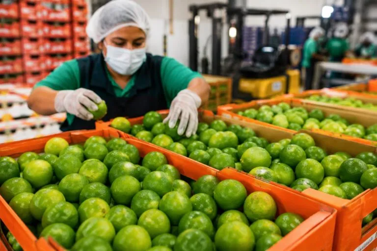 Limón veracruzano exportado a Estados Unidos y Rusia fortalece la presencia internacional de México