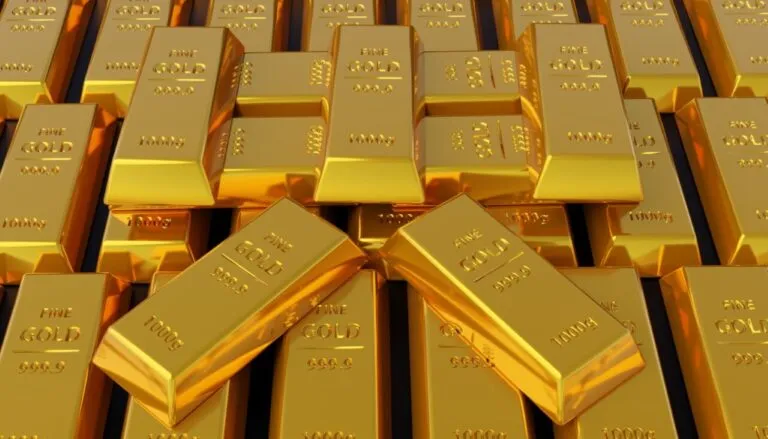 Precio del oro retrocede mientras el dólar gana fuerza en los mercados internacionales