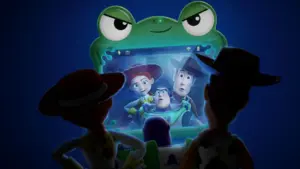 Woody, Buzz Lightyear y Jessie en una imagen promocional de Toy Story 5, disponible en Disney+.